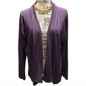 Active Life athletic purple cardigan